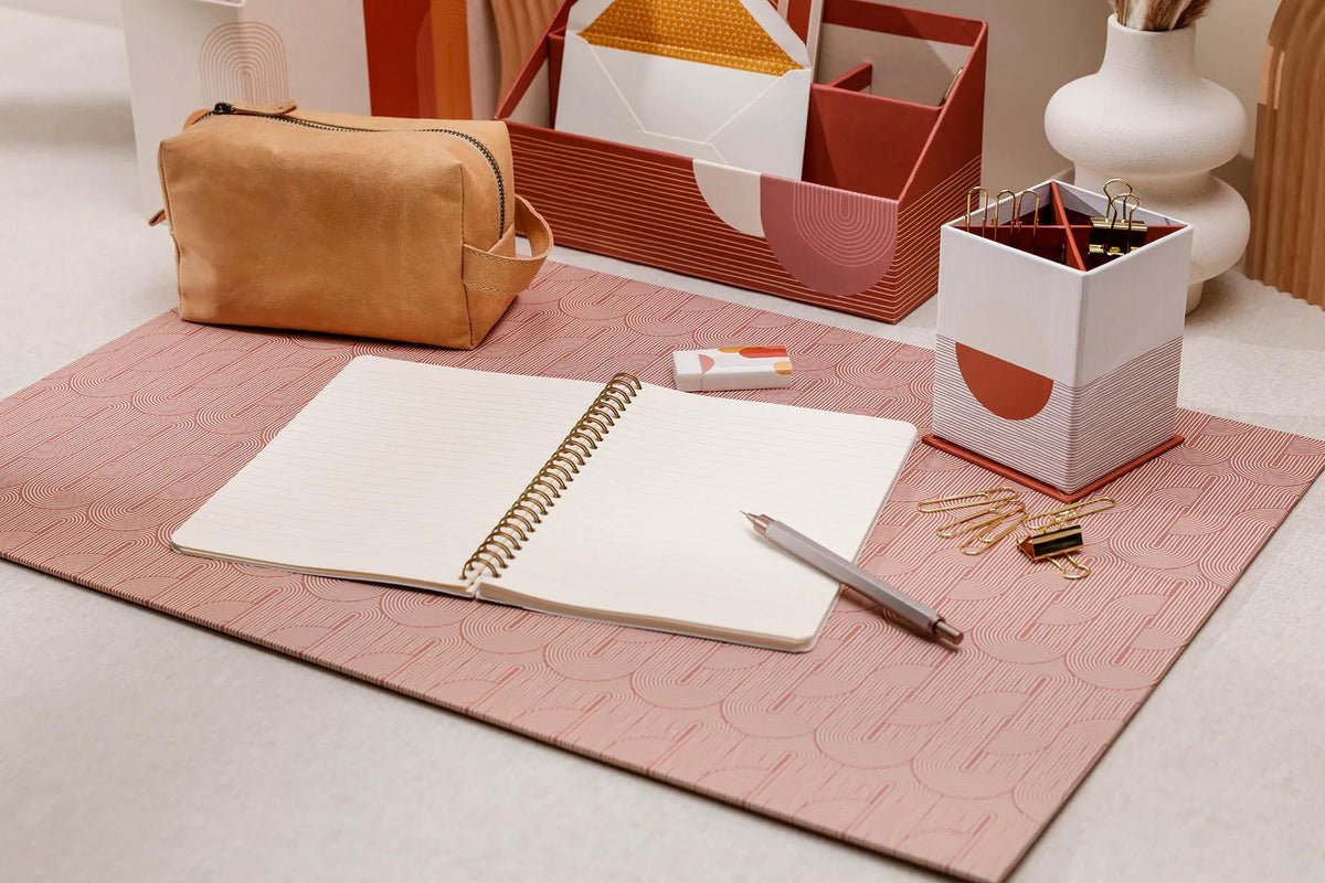 Terracotta, Multi-purpose leather case 18x11x7 cm (in bundle 2)