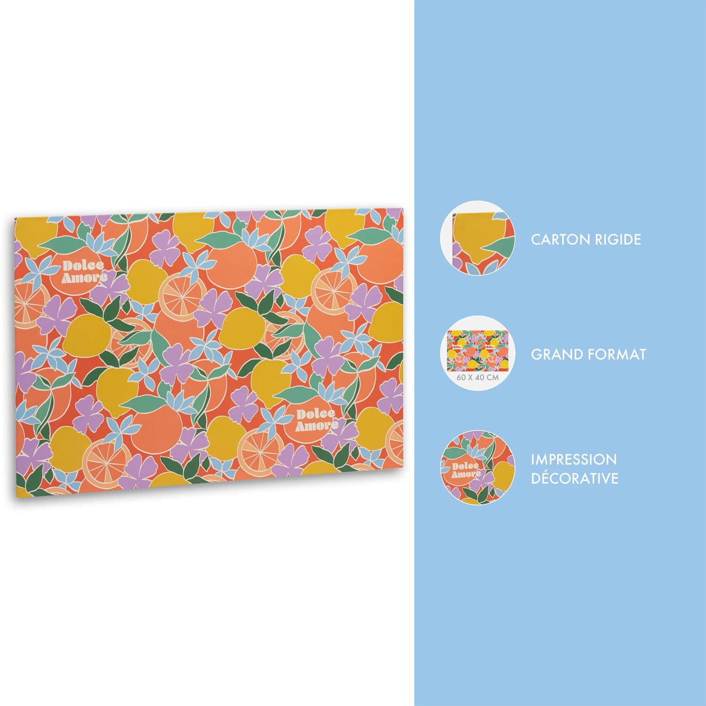 Dolce Amore, Unterhand 60 x 40 cm (Paket x4)
