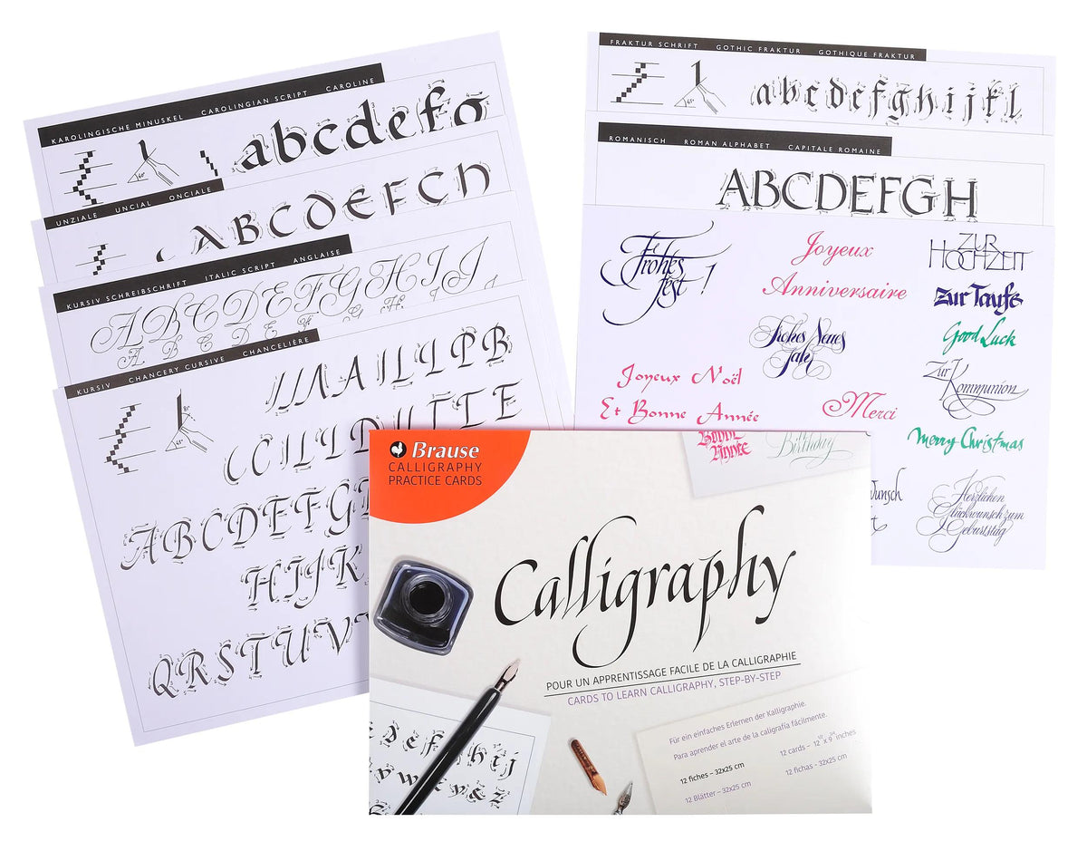 Calligraphy Learning Sheets (in bundle 3)