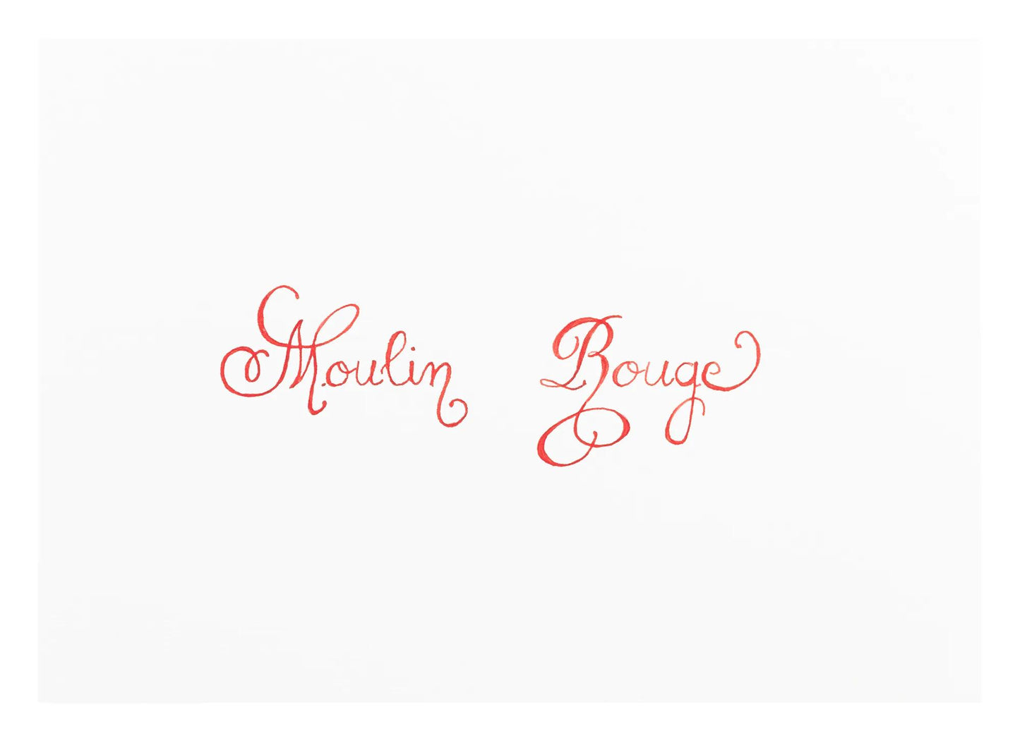 Boîte de 6 cartouches d'encre d'écriture - Collection couleurs de Paris - Rouge - New - Rouge - New (Lot x6)