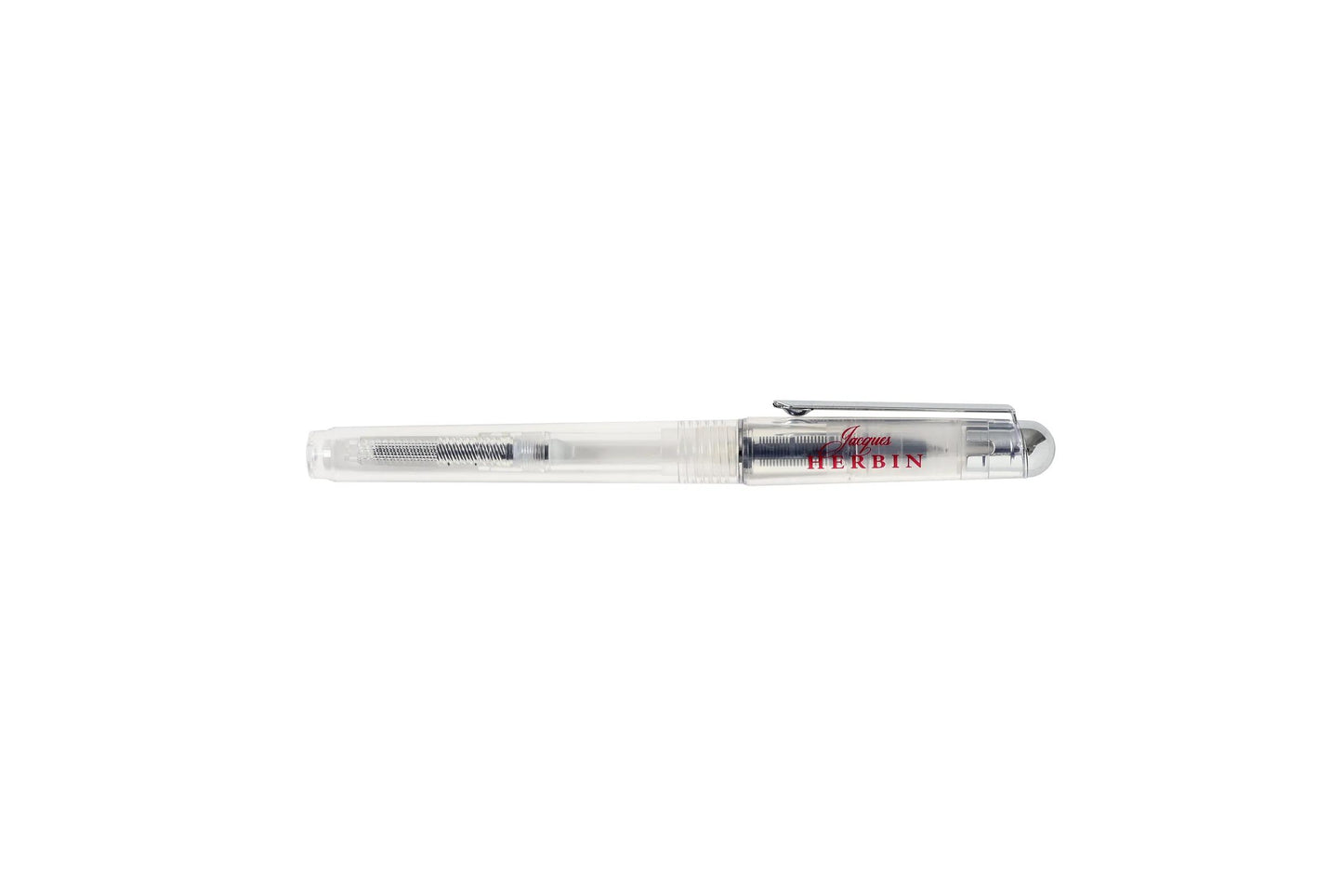 STYLO ROLLER HERBIN TRANSPARENT IN POMPE - Transparent (Pack x6)