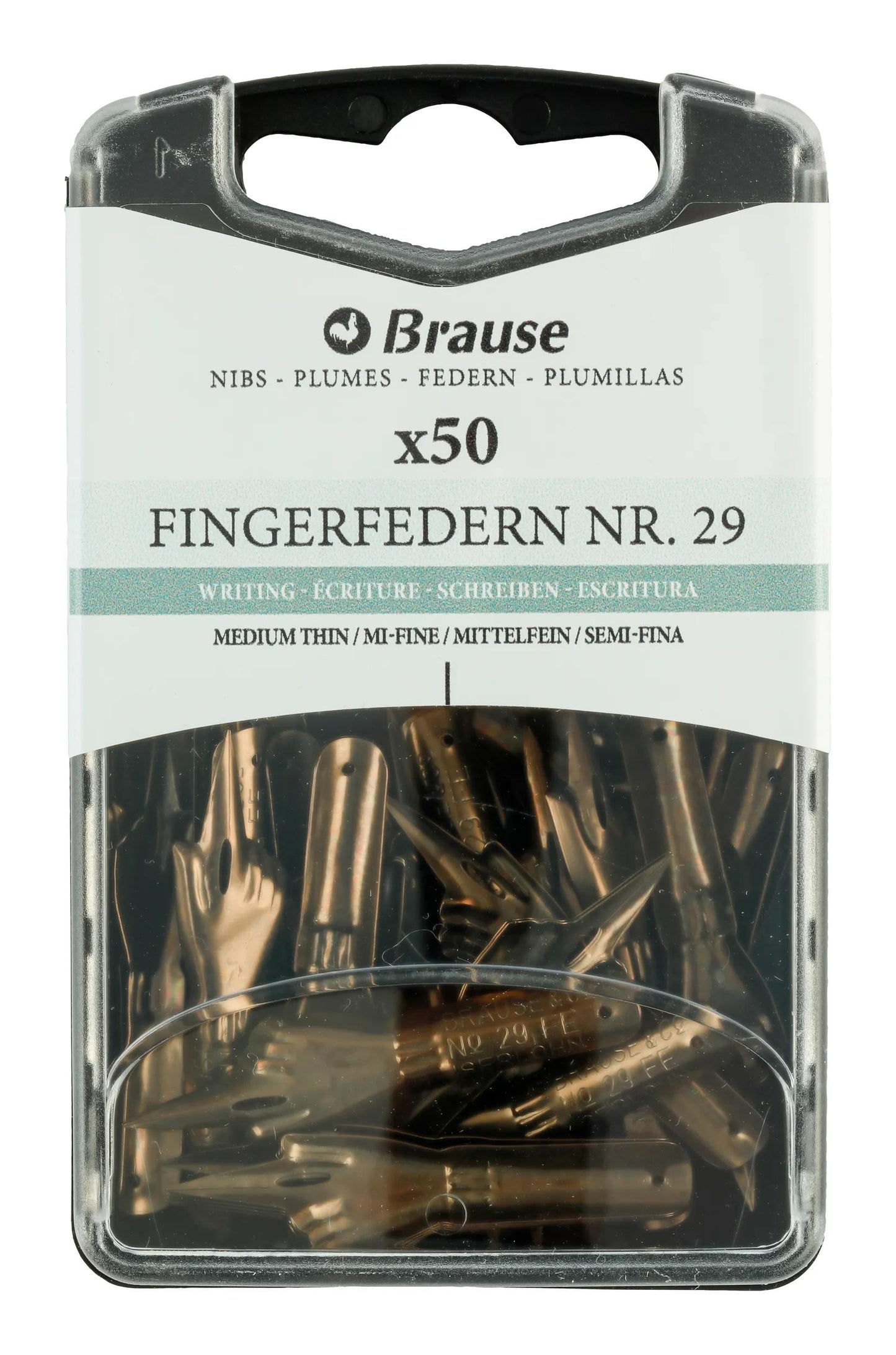 Boîte de 50 plumes Index