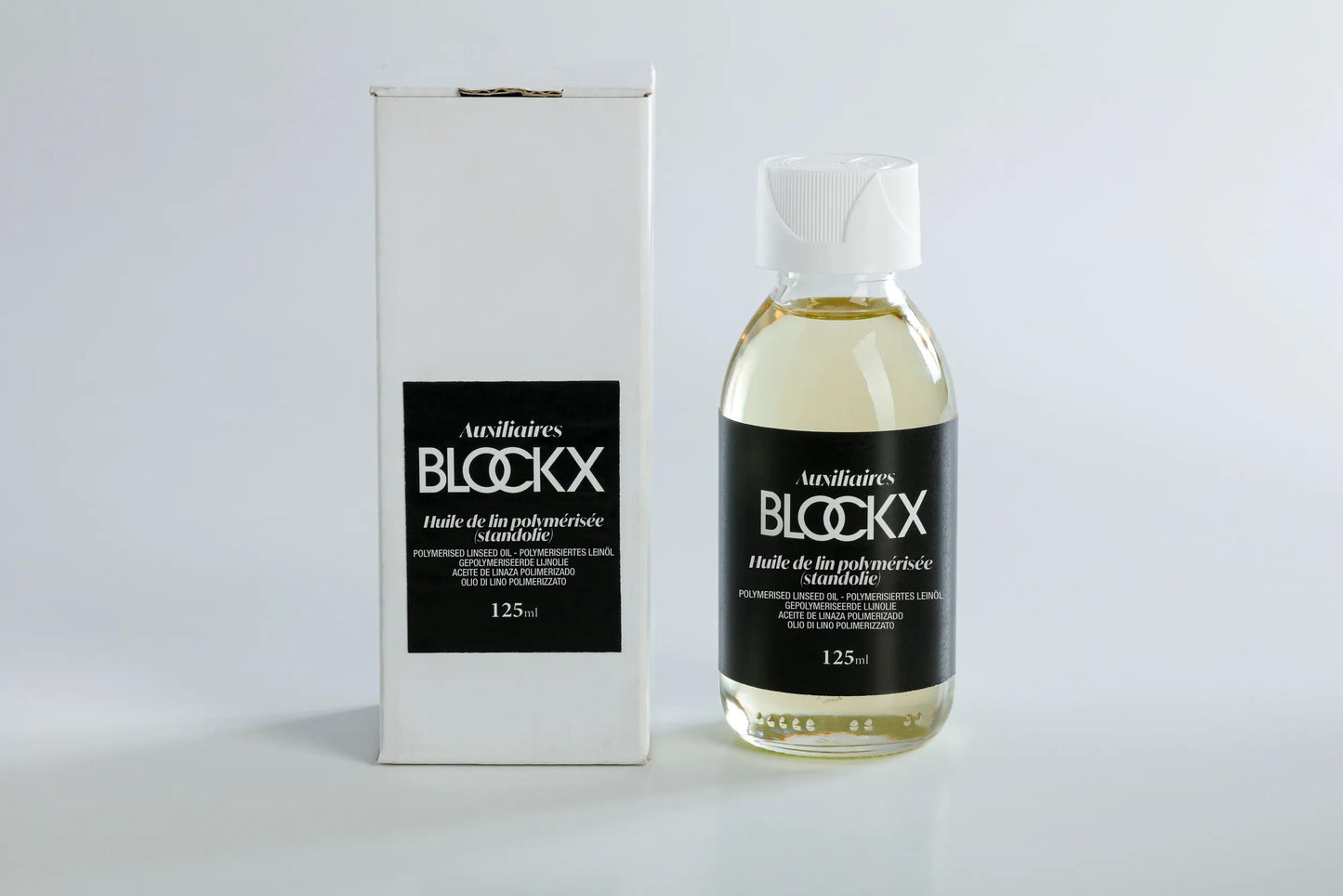 Olio di lino polimerizzato (standola) 125 ml