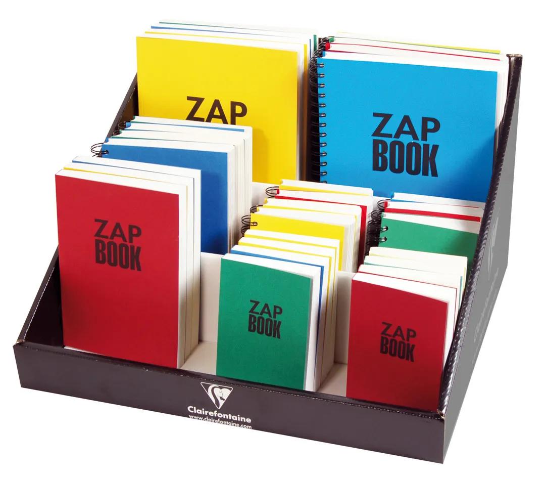 Présentoir Zap Book rempli Lot n°30 - Noir