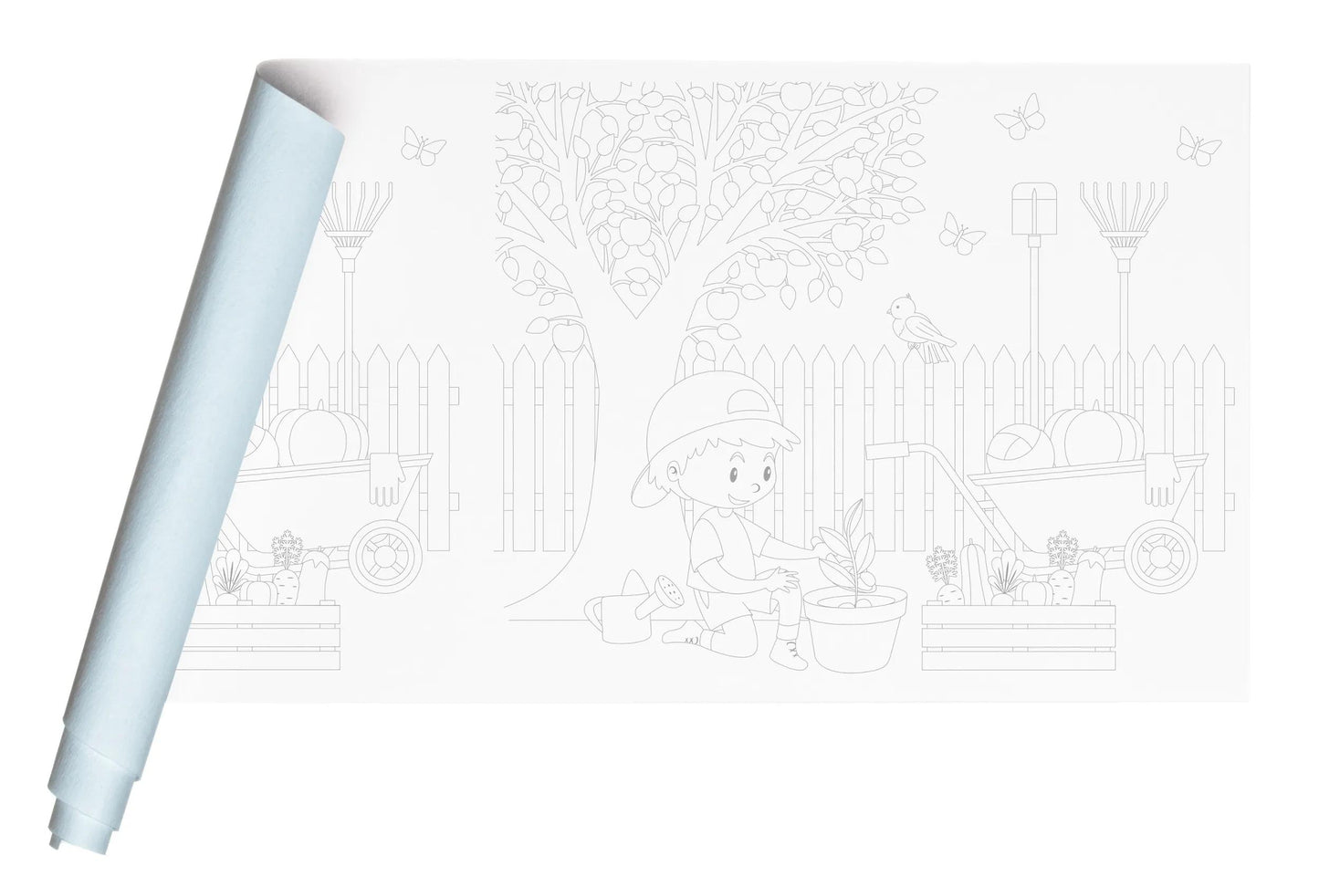 FRESQUE IN PEINDRE, Roll 120g/m2 in 10x0.50m format - Gardening (Pack x5)