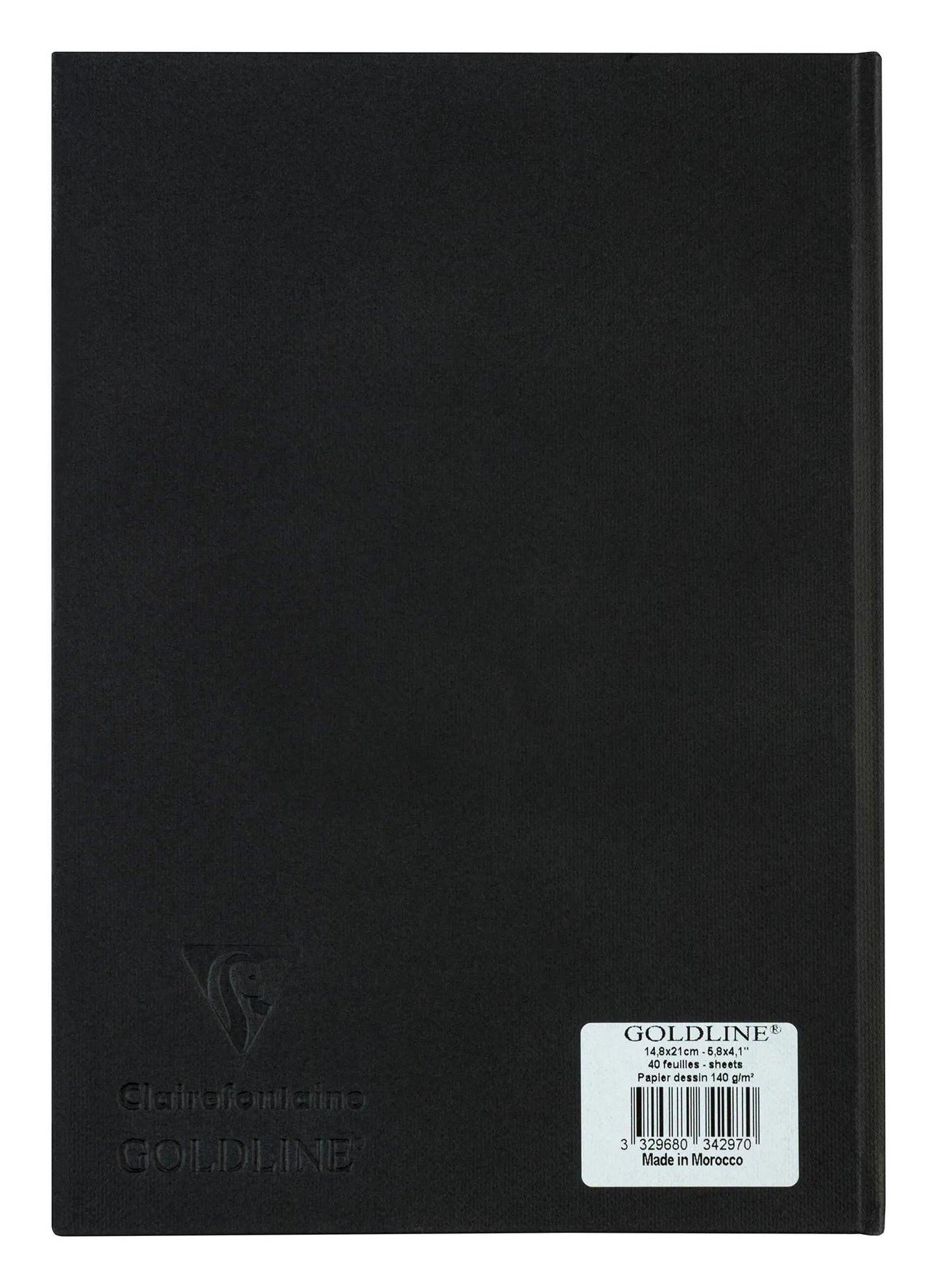 Goldline starr wiederverheiratet Notebook 40F A5 140g Portrait - Elfenbein - Neu (Paket x5)