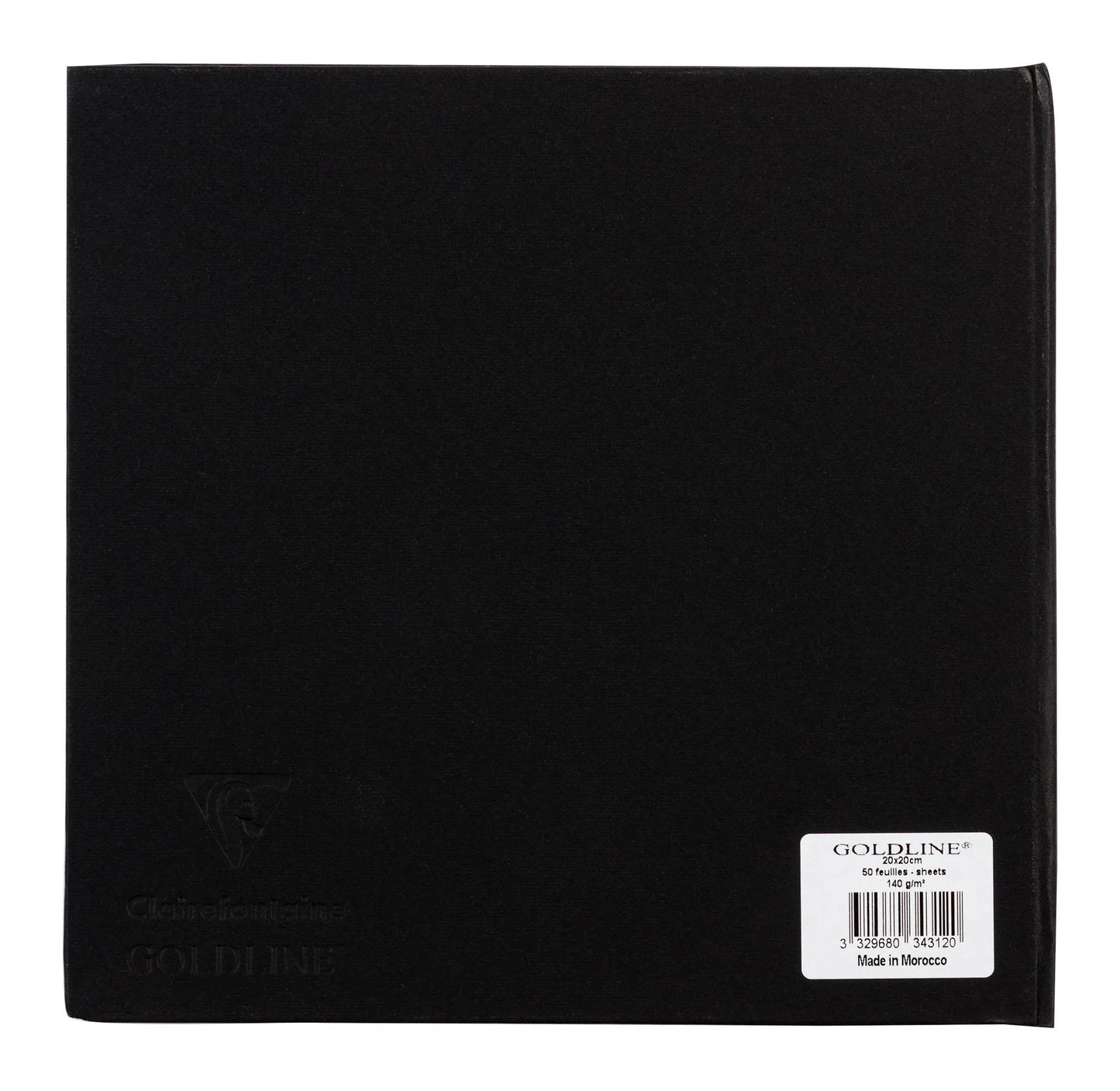 Goldline steifes Rewind Notebook 50F 20x20cm 140g - Weiß - Neu (Paket x5)