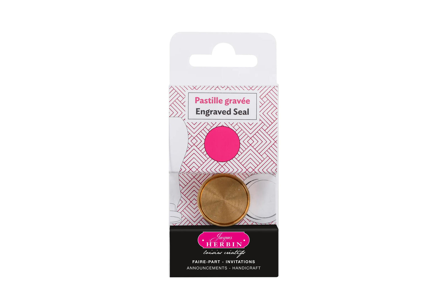 LAITON PASTILLE ON BROCHE 24mm - Jungfrau (Paket x3)