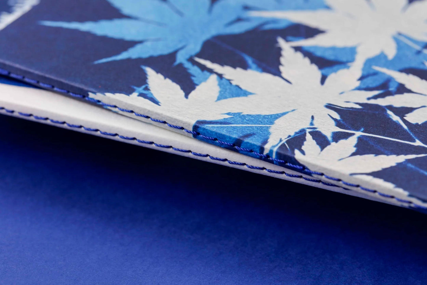 Cyanotype, Carnet cousu fil A6 10,5x14,8 cm, 64 pages, ligné, ass. (Lot x8)