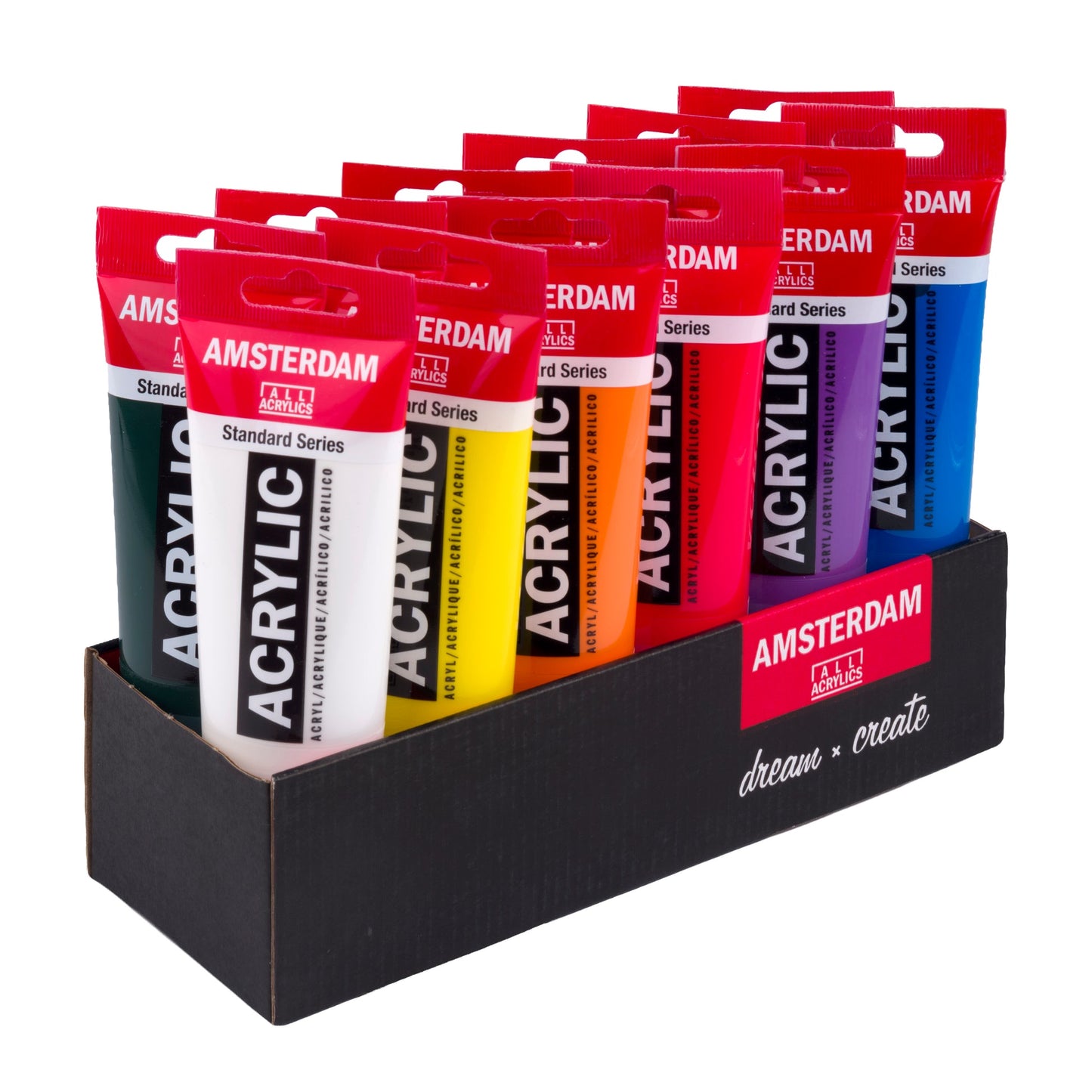 Amsterdam Standard Series acrylic paint value pack | 12 x 120 ml