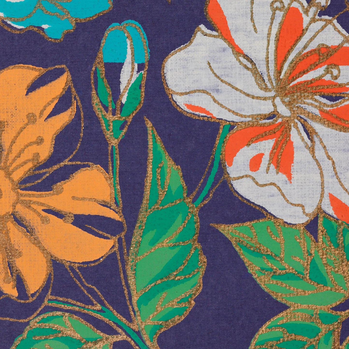 ARTISANAL PAPER, 10 sheet case in 50x70cm format - Hibiscus