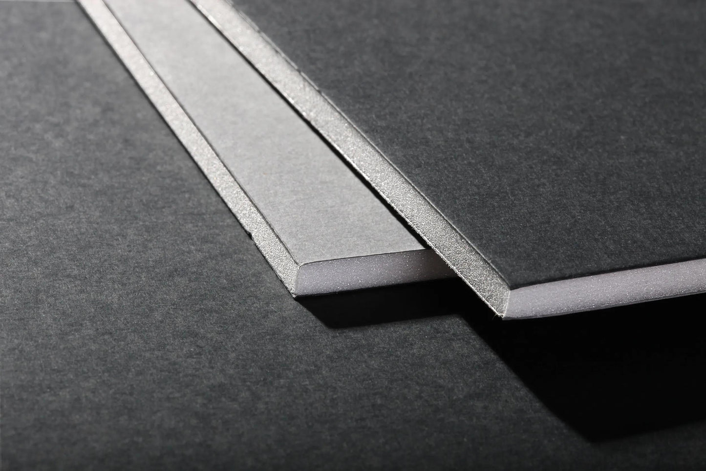 Karton Schaum 10 Blatt A1 5mm - Grau und Schwarz