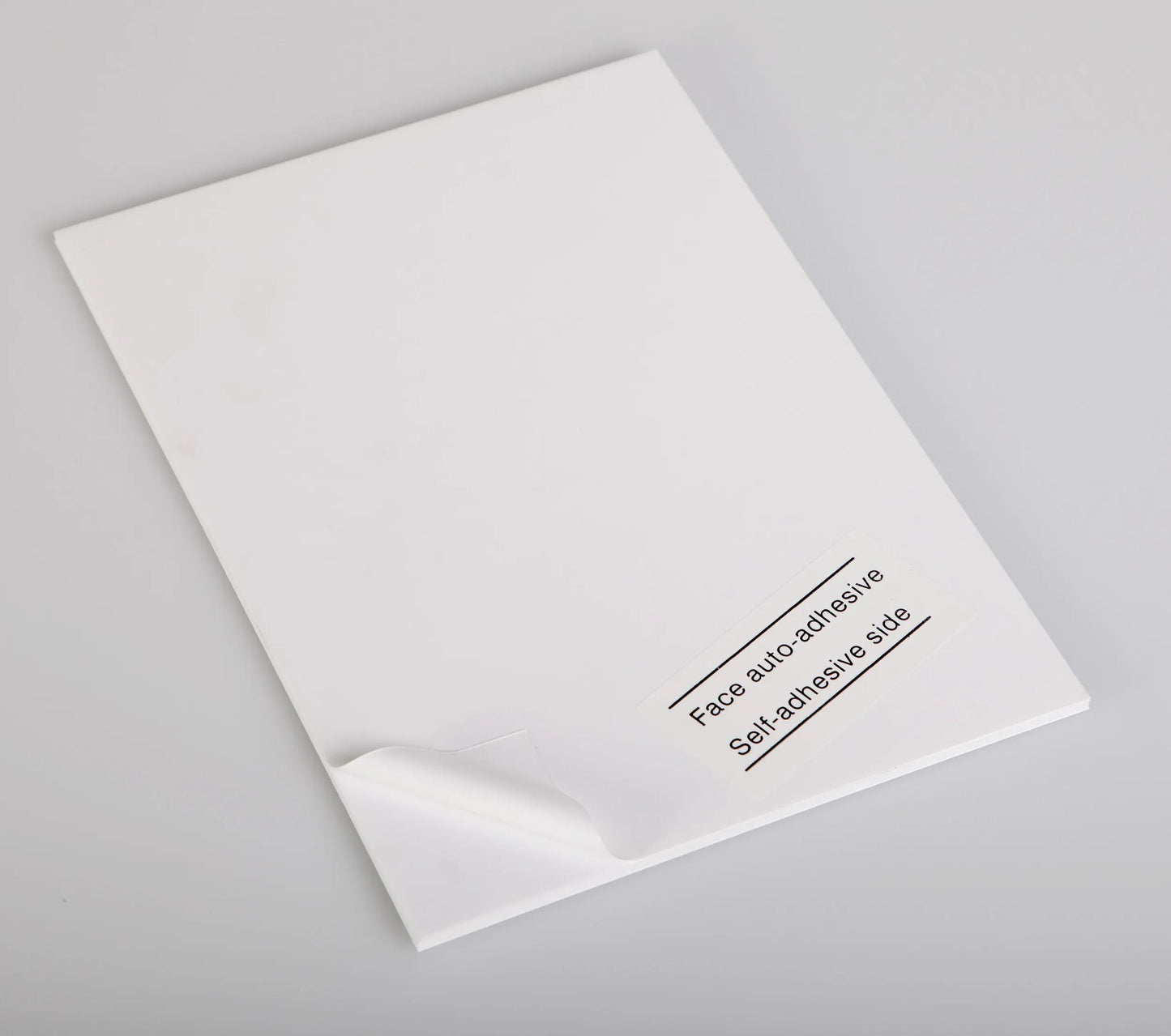 Carton Mousse adhésif 10 feuilles A1 5mm - Blanc
