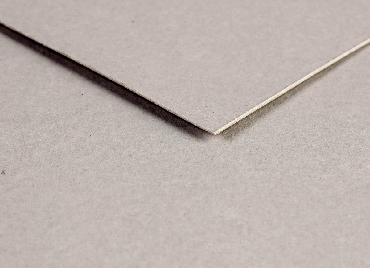 Karton Grau 0.7mm 20F 80x120cm 420g - Grau