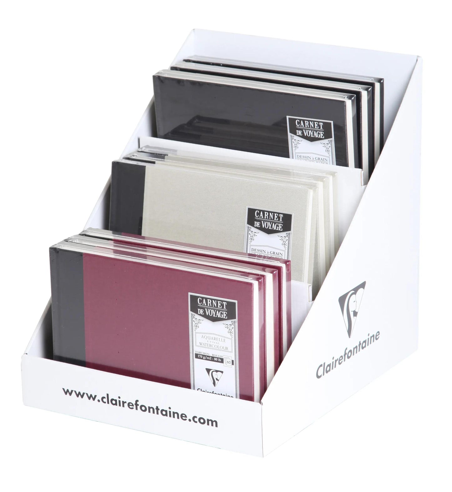 PLV controsoffitto per Lined Travel Book - Bianco