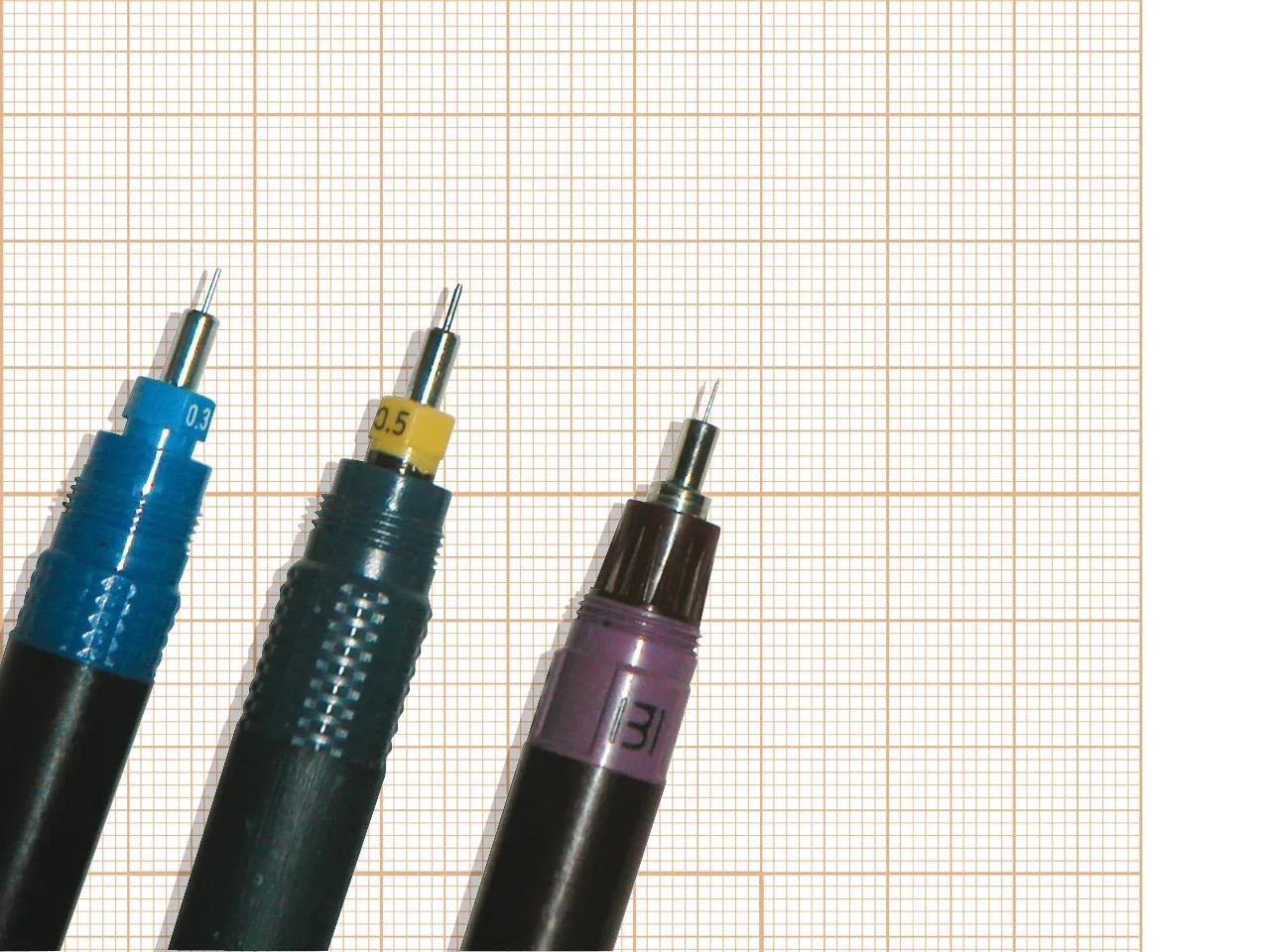 Vélin Millimetre Block verklebt 50F A3 90g (Paket x5)
