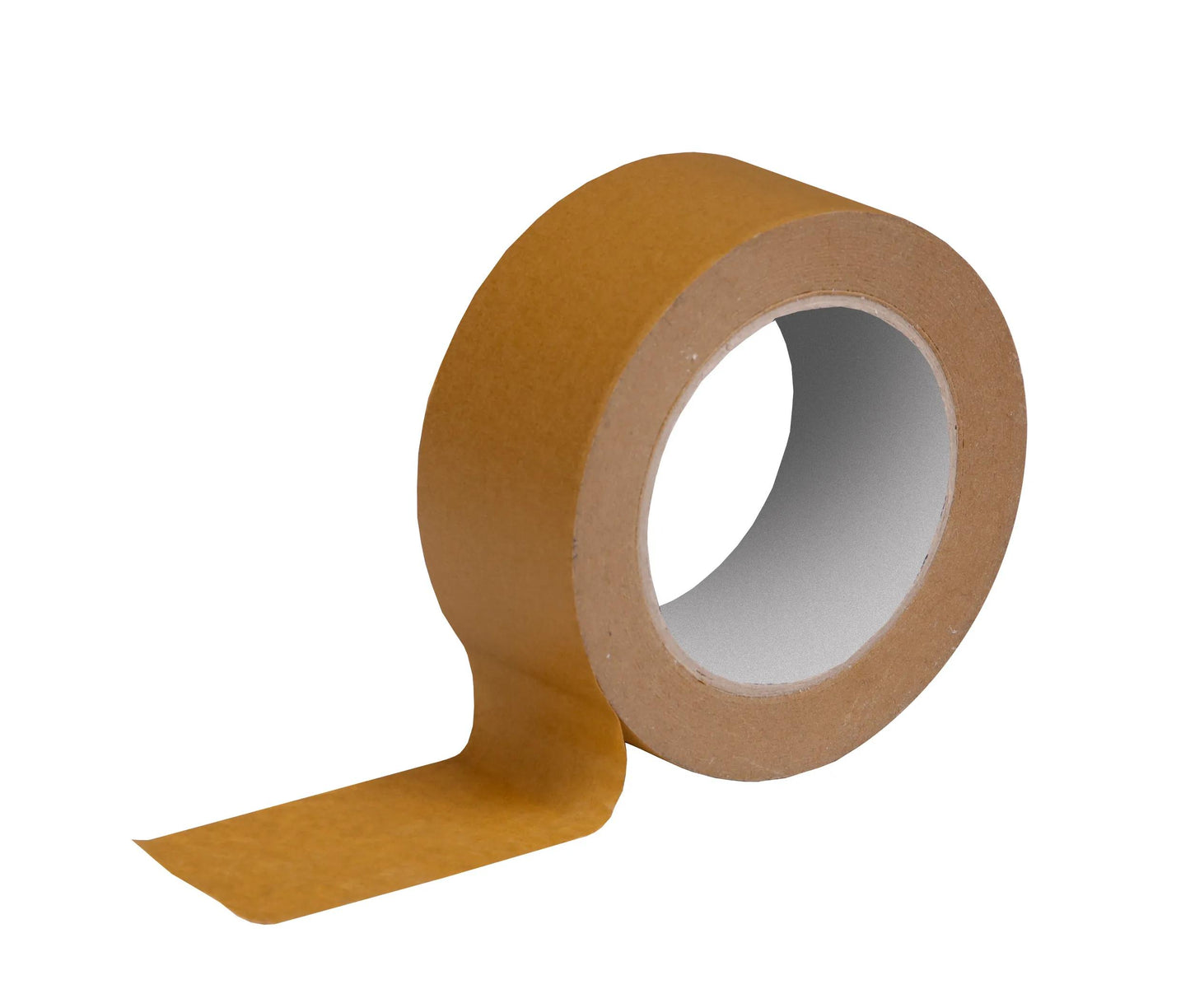 Adhesive Eco Kraft roll 50mmx50m - Brown Kraft (Pack x2)