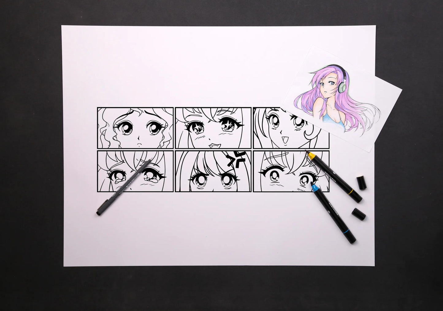 Manga Multi-Techniques Paket 25F 50x65cm 200g
