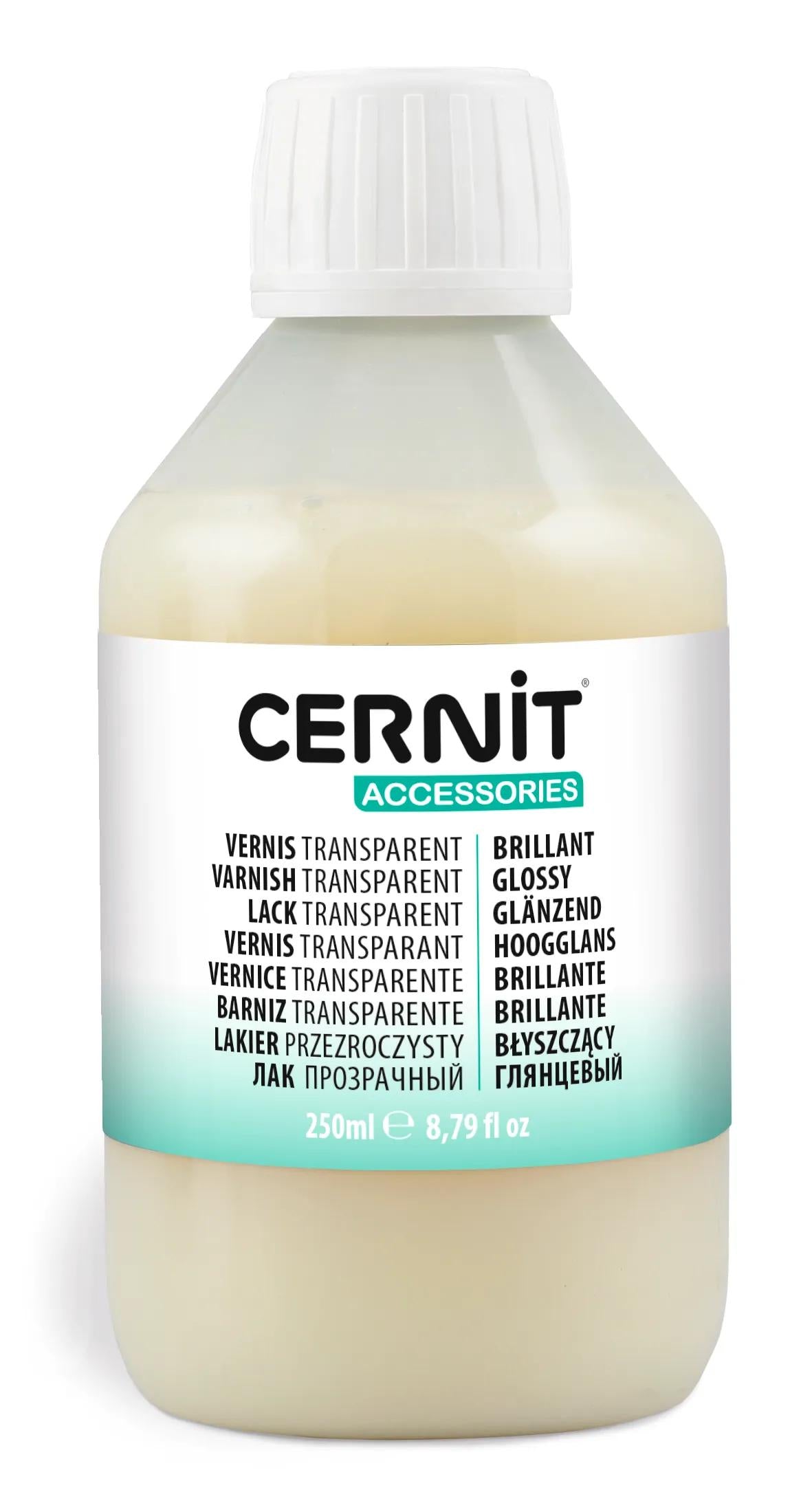 Cernit glossy varnish 250 ml - Transparent (Pack x3)