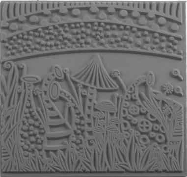 Nature texture plate Cernit - Grey (Pack x10)