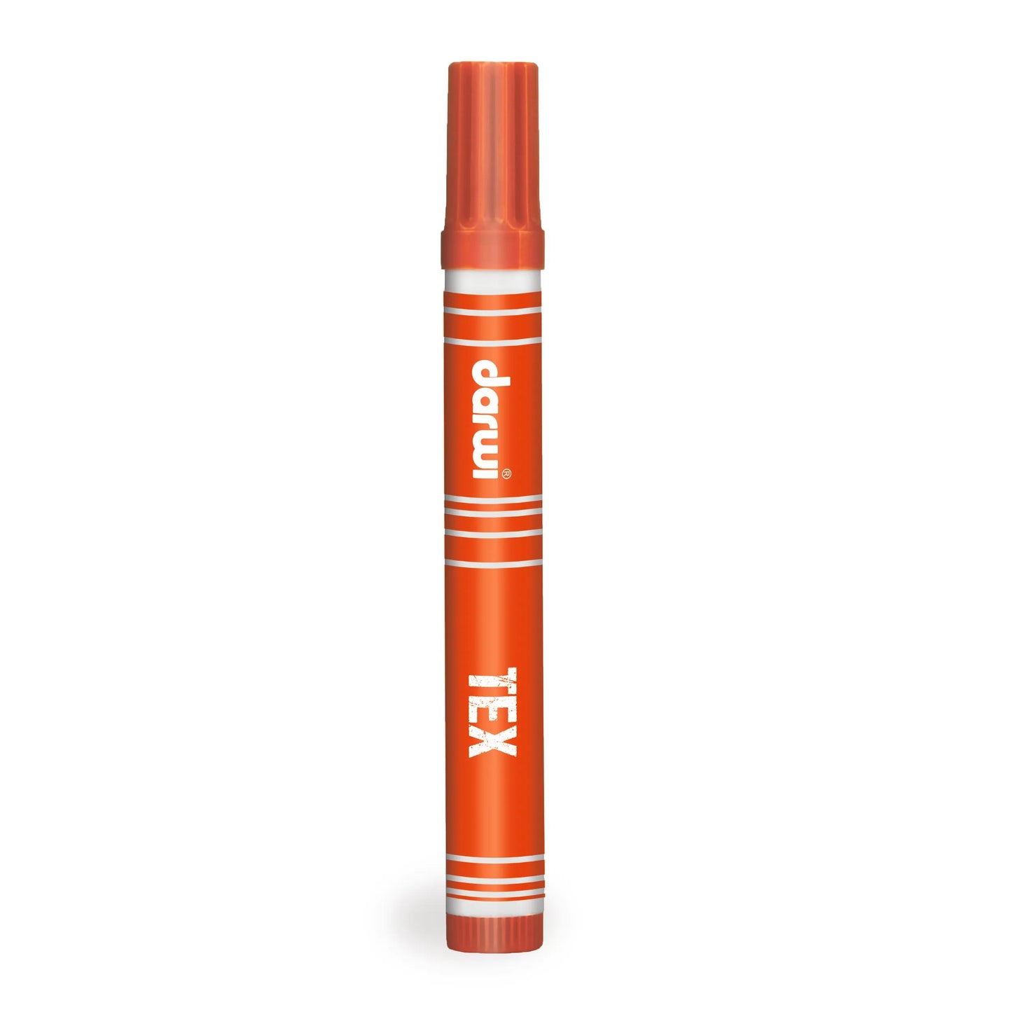 DARWI Marker Textile Painting Point Conical Fine 3mm - Orange 752 (Pack x10)