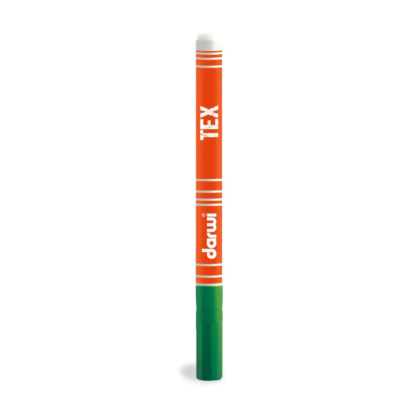 DARWI Marker Textile Paint Fine Conical Point 1mm - Green fir 626 (Pack x10)