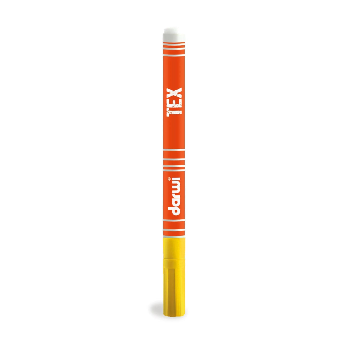 DARWI Marker Textile Paint Fine Conical Point 1mm - Yellow gold 751 (Pack x10)