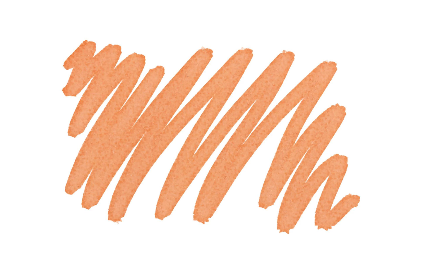 DARWI Marqueur Peinture sur Cuir Pointe Conique Fine 2mm - Orange (Lot x6)
