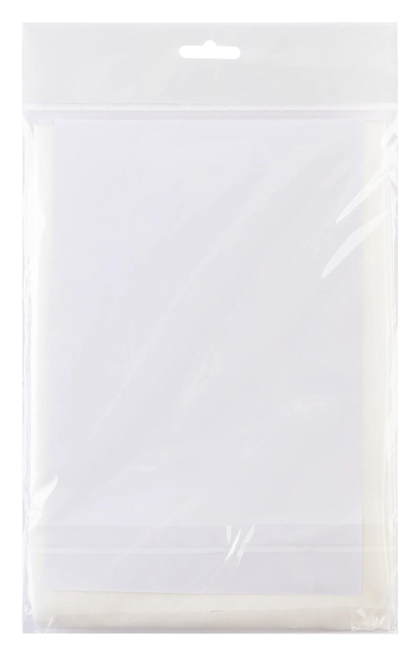Pongé scarf 5 - Habutai 5 - 180x45cm - White (Pack x3)