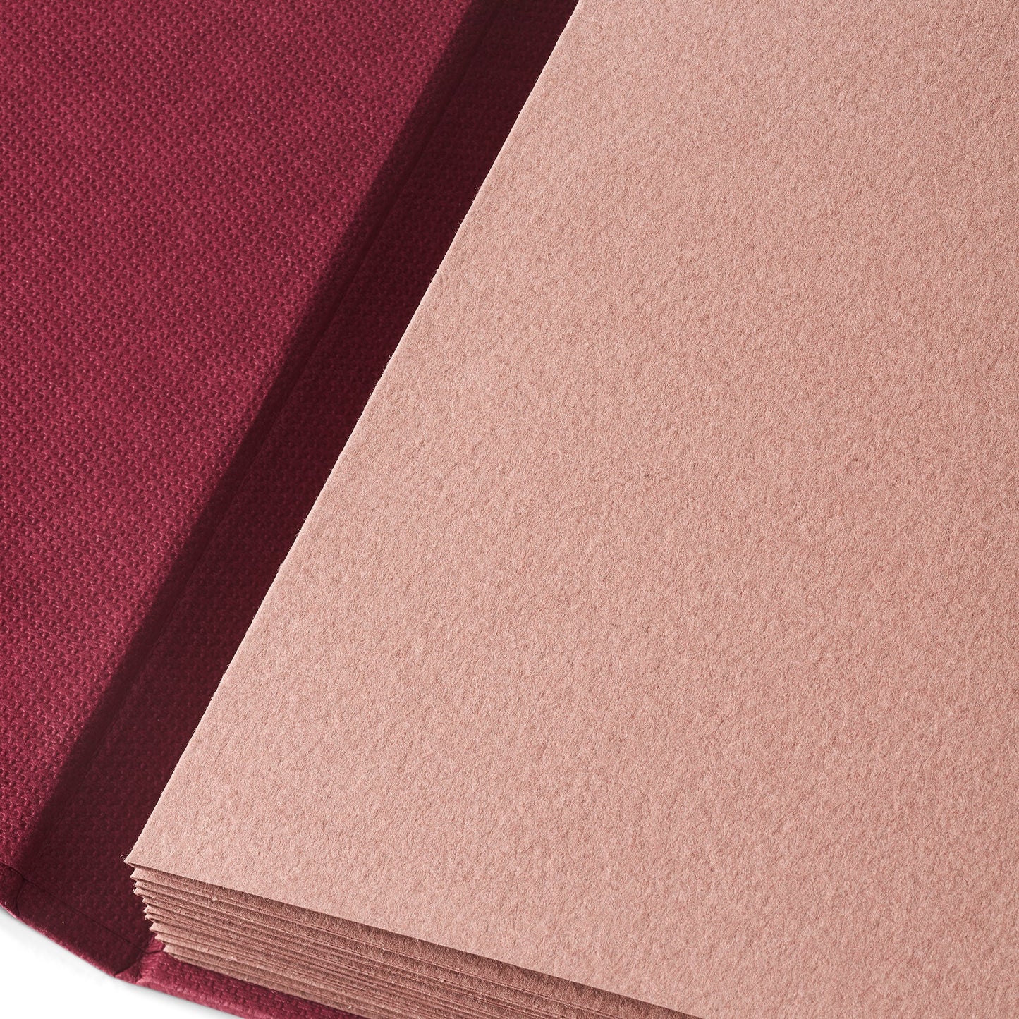 Leporello Cromia Pale Brown 220g 16.6 x 11.5 cm