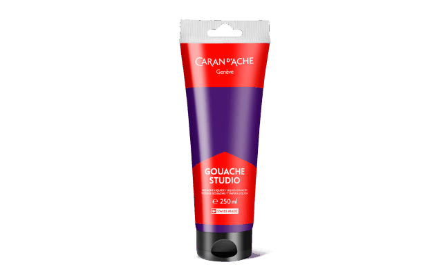 Tube 250 ml Gouache Studio Violett