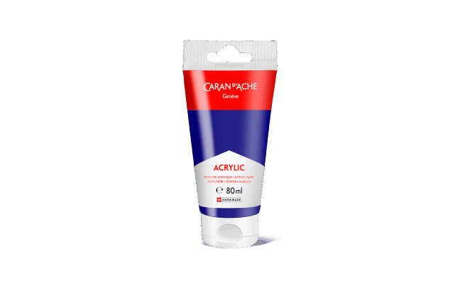 Tube 80 ml Acrylic Dunkelultramarinblau