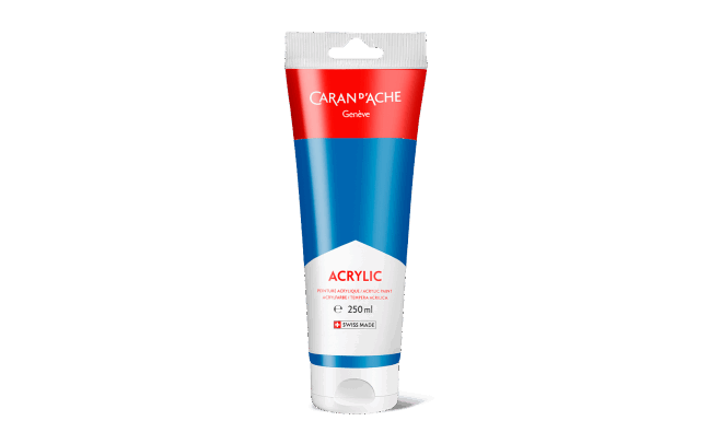 Tubo 250 ml Acrilico Ciano