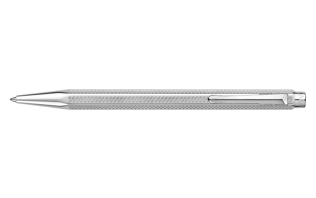 Ballpoint Pen Ecridor™ Honeycomb Grey Silver