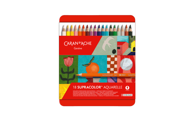 Box of 18 Supracolor™ Aquarelle Colours - Special Edition