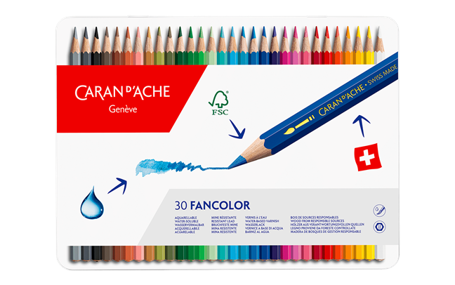 Box of 30 Colours FANCOLOR
