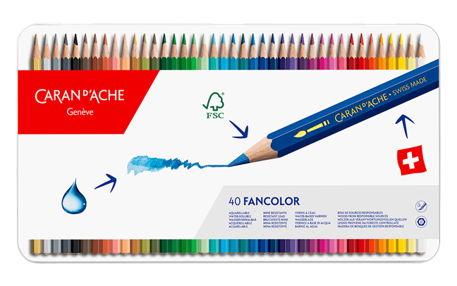 Scatola da 40 Colori FANCOLOR