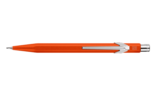 Box of 10 Orange 849™ COLORMAT-X Mechanical Pencils