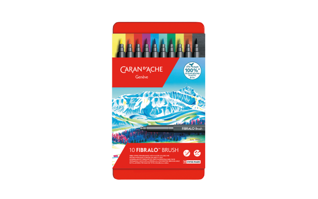 Confezione da 10 Pennarelli Fibralo™ Brush