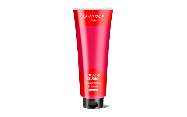 Tube 450 ml Gouache Studio Primaire Magenta