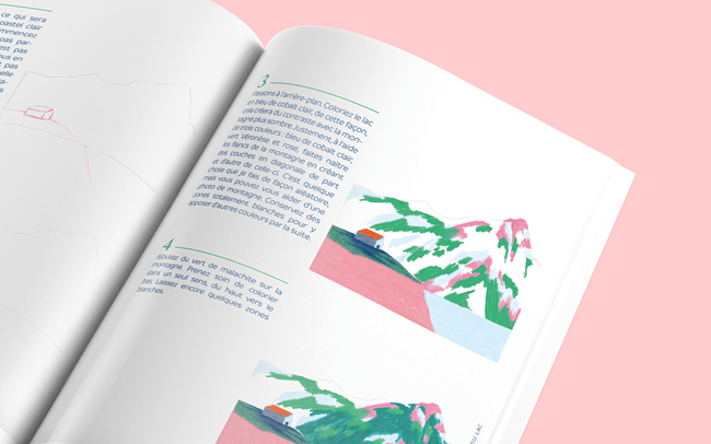 BUCH " Le Pastel avec Beya Rebaï " französische Fassung