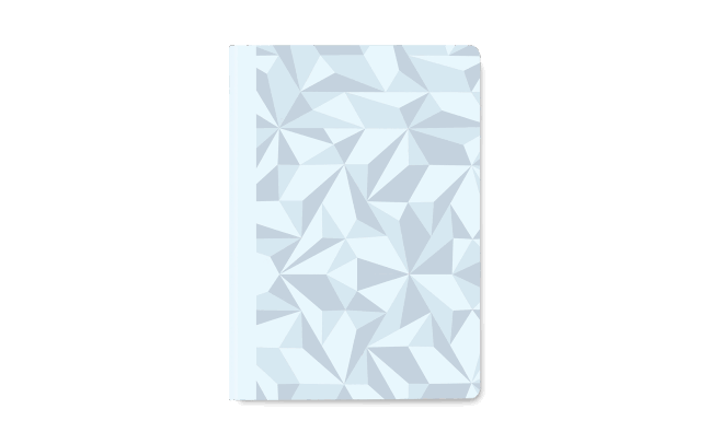 Notizbuch A5 Liniert Alpine Frost