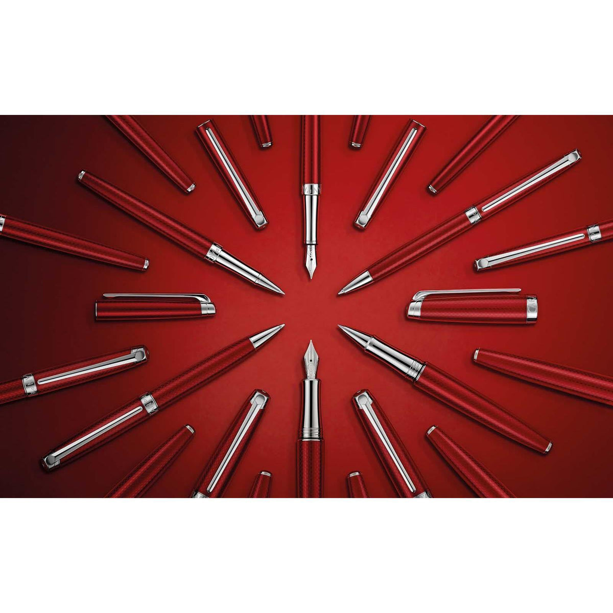 Füllfederhalter LEMAN™ SLIM Rouge Carmin