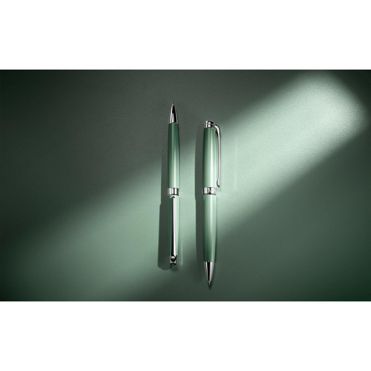Penna stilografica LEMAN™ SLIM VERT DE GRIS - Edizione Speciale