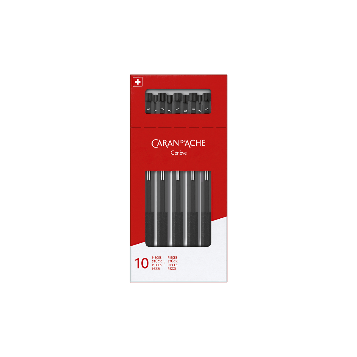 Black FIXPENCIL™ CLASSIC LINE Mechanical Pencil (3 mm Diameter)