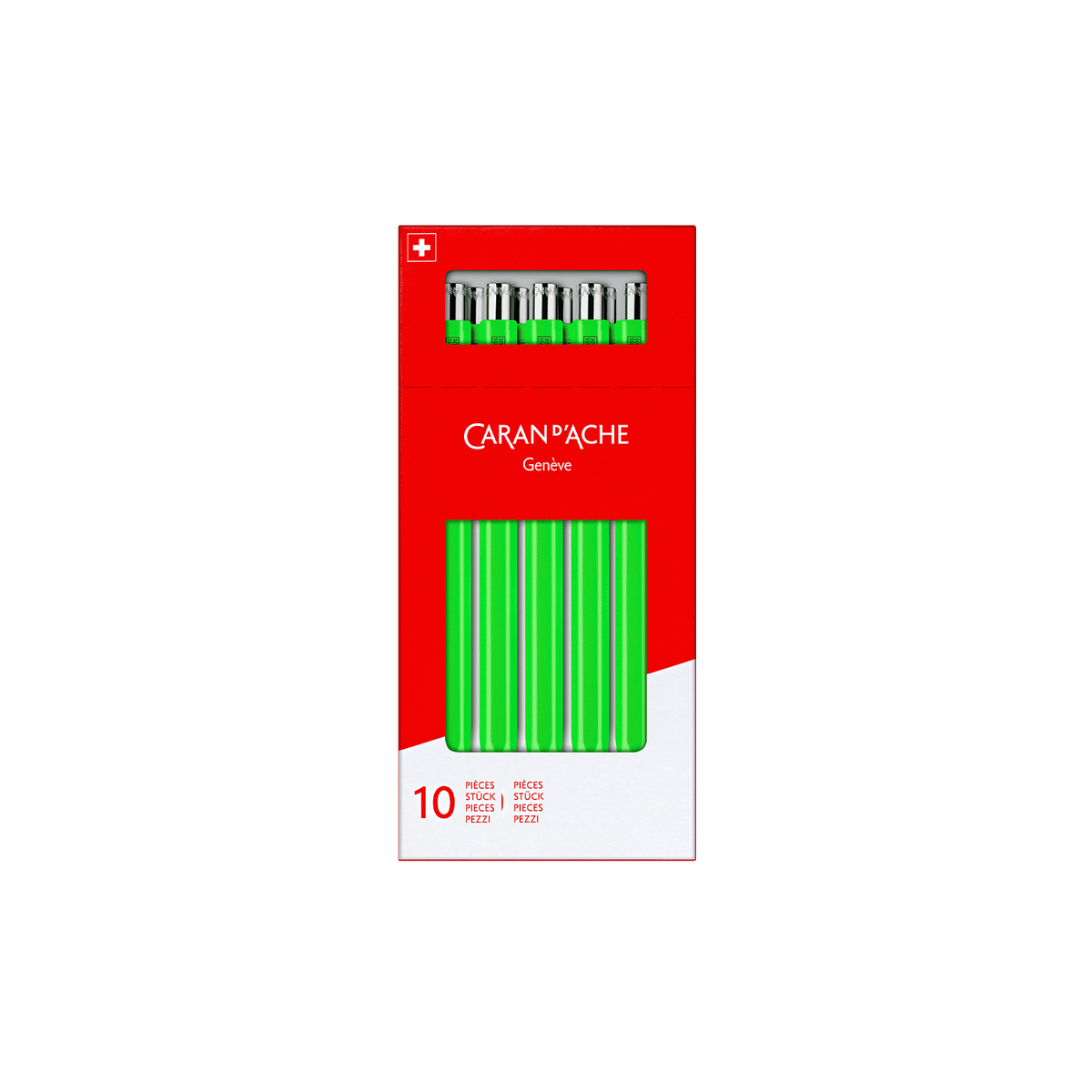 Scatola di 10 Penne a Sfera 849™ FLUO Verdi
