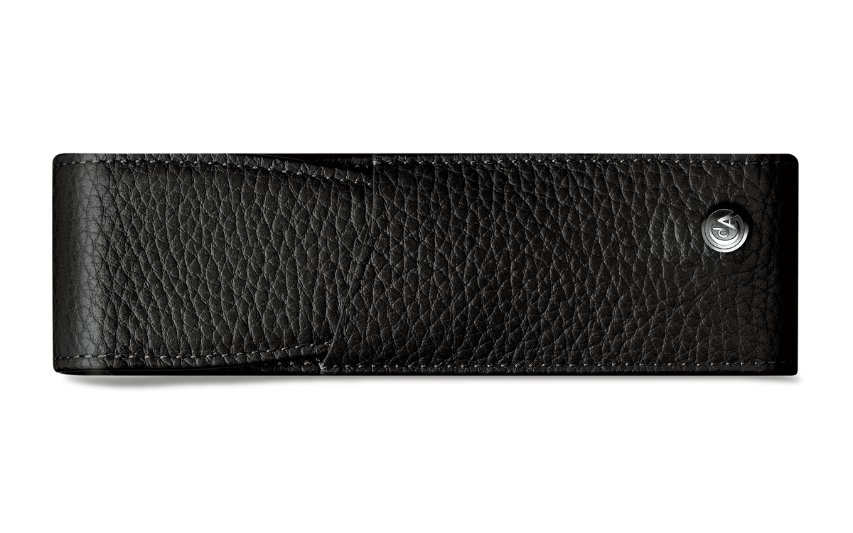 Etui für 2 Schreibgeräte LÉMAN Schwarz