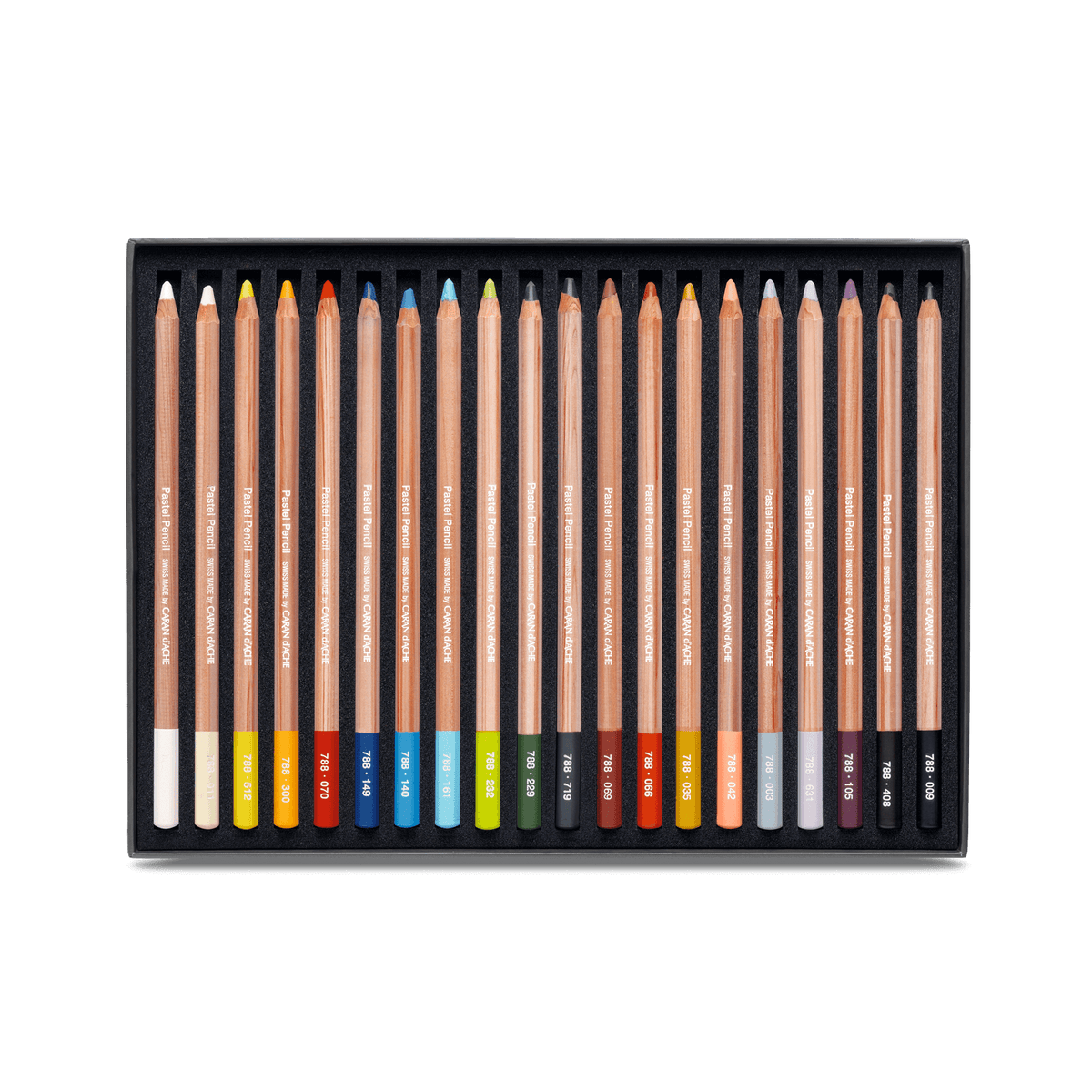 PASTEL PENCILS – Sortiment mit 20 Farben