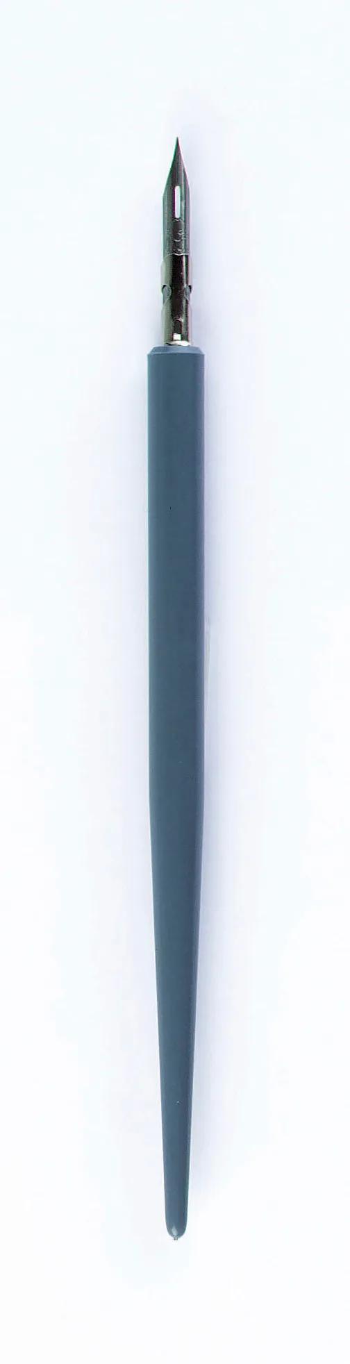 1 portapenne con piuma di disegno (Pacchetto x10)