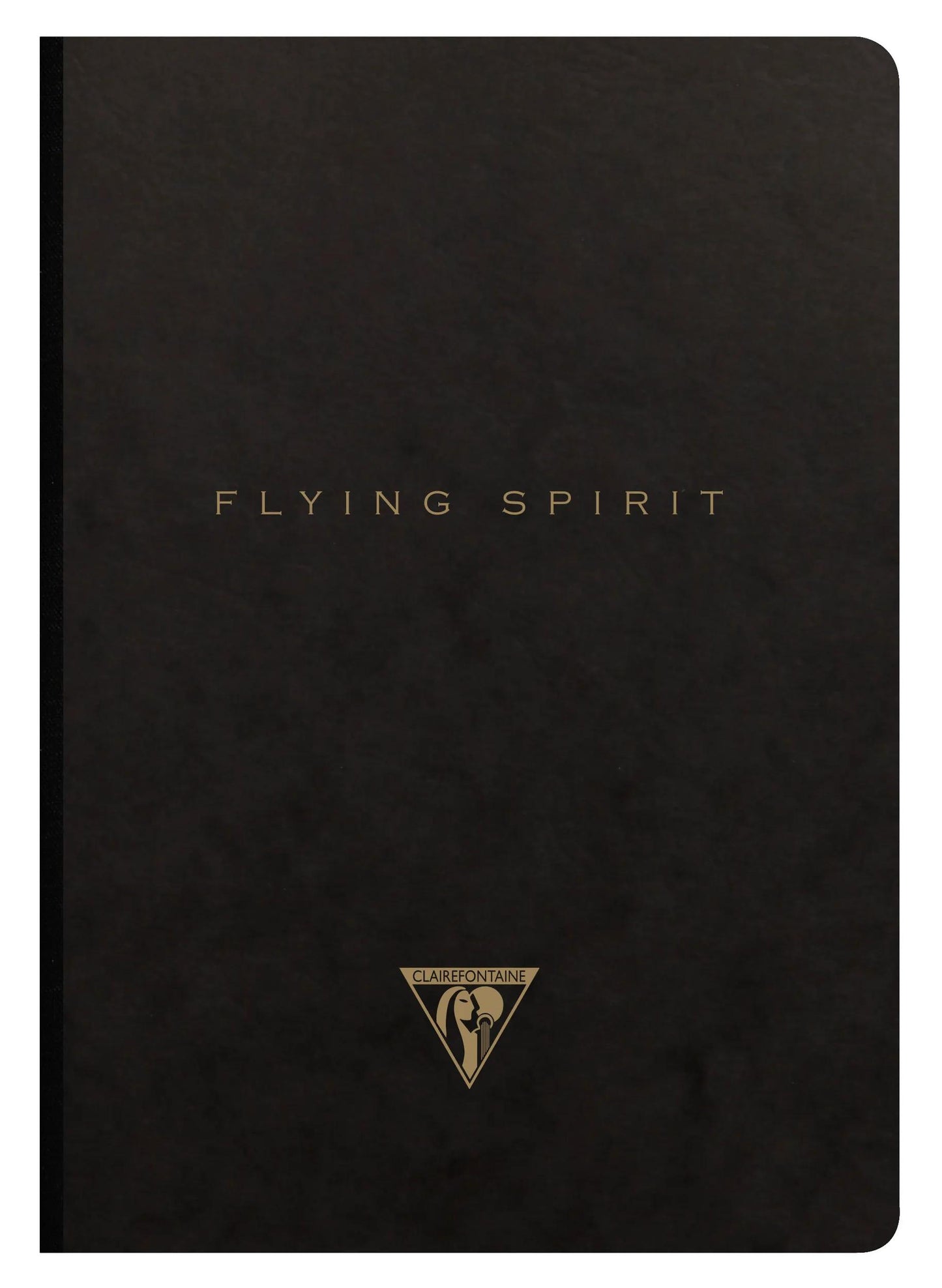 Flying Spirit booklet booklet genäht A5 192 Seiten gefüttert passende Motive Elfenbeinpapier 90g - Schwarz (Paket x5)